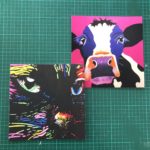 Professional prints of Crazy Cow